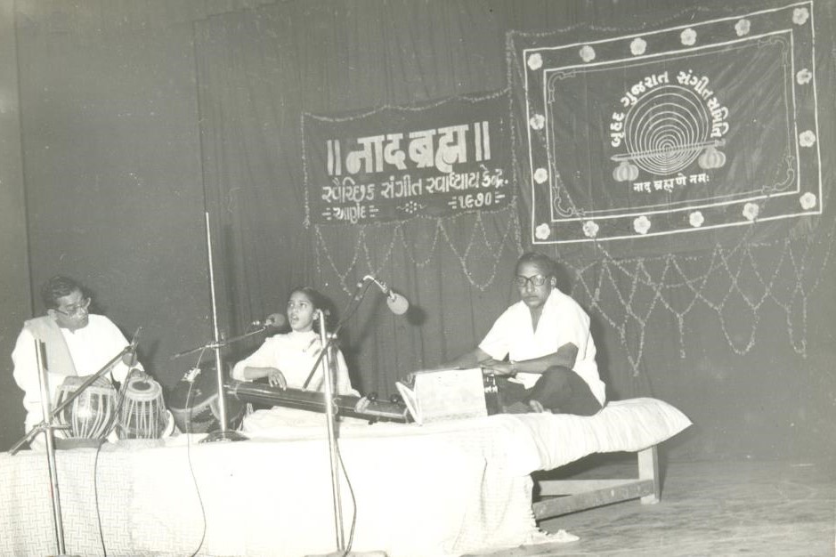 me performing with my guru